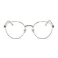 star wars x diff eyewear mace winduâ„¢ï¸ prescription glasses with space oxidized steel metal frame front view